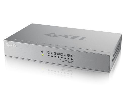 Zyxel GS-108B V3 Unmanaged L2+ Gigabit Ethernet (10/100/1000) Zilver